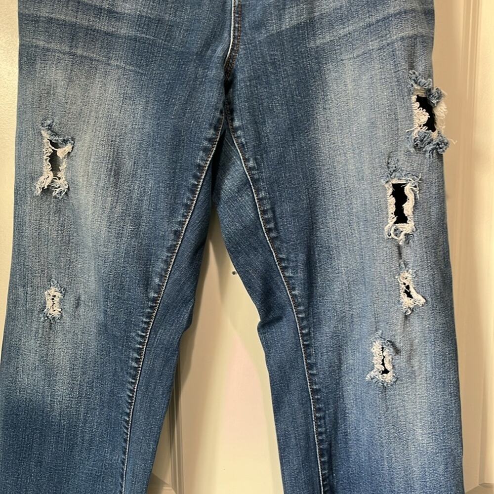 Torrid Distressed Boot Cut Jeans Size 16R - Picture 3 of 8